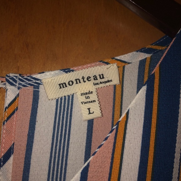 Monteau Striped romper - Picture 5 of 5